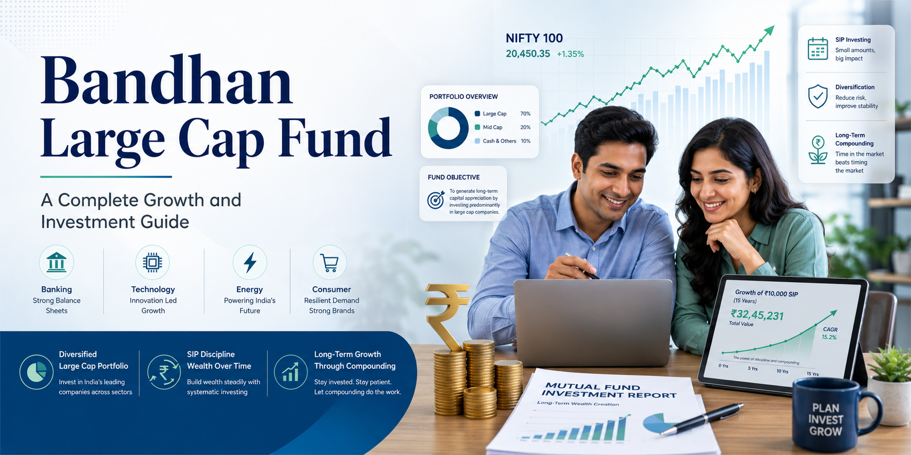 Bandhan Large Cap Fund: A Complete Growth and Investment Guide