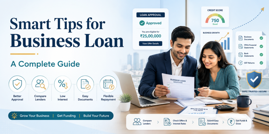 Smart Tips for Business Loan: A Complete Guide