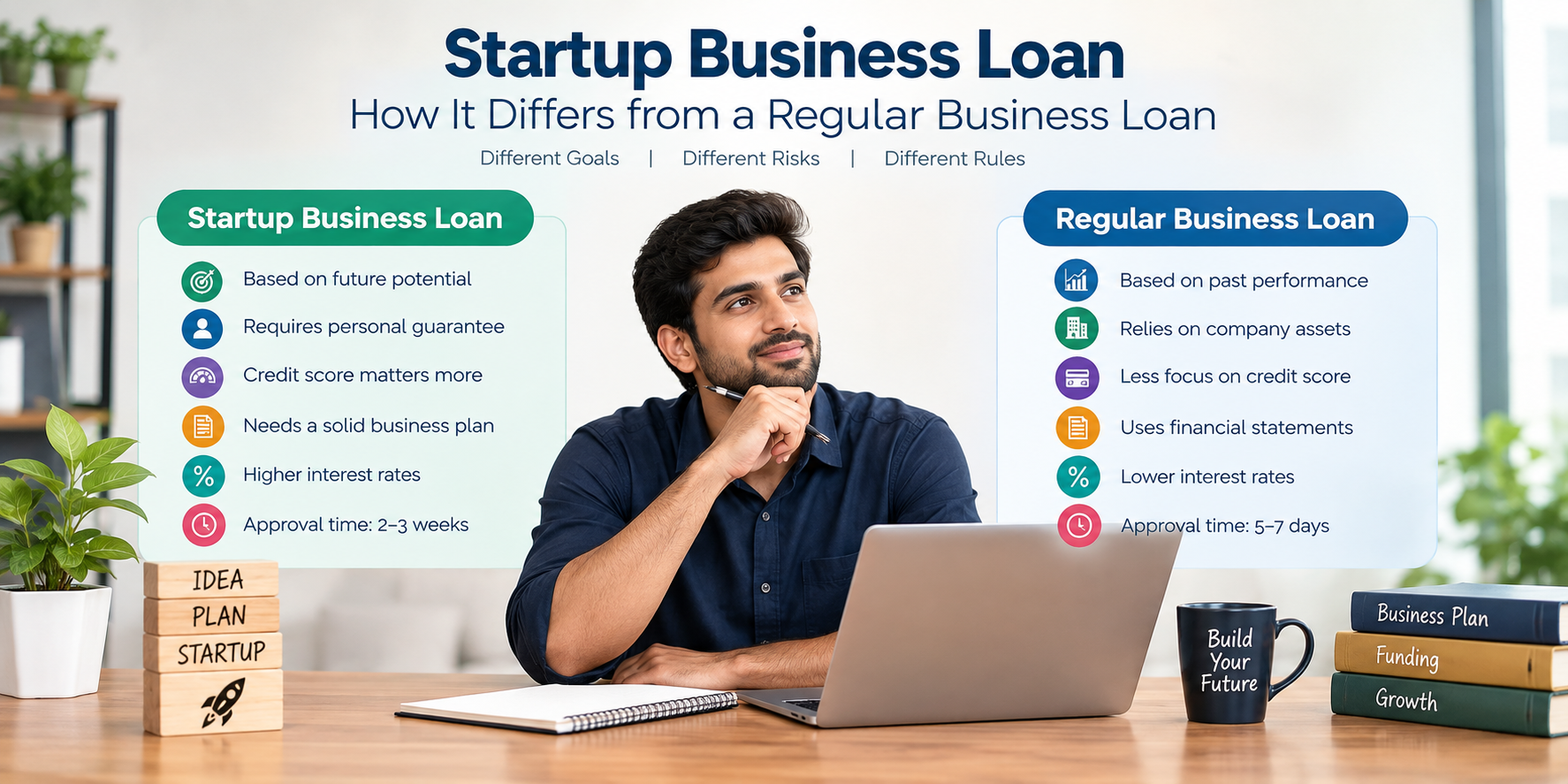 How a Startup Business Loan Differs from a Regular Business Loan